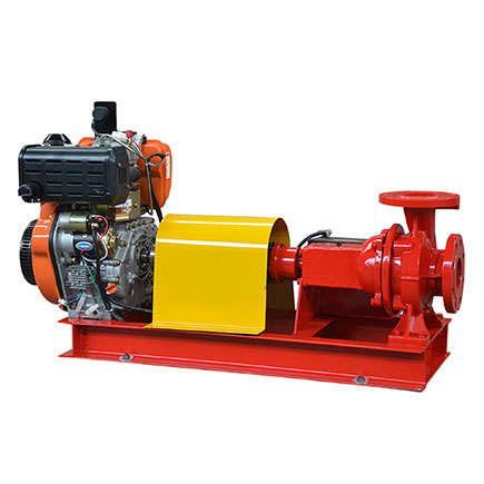 XBC-IS end suction diesel fire pump
