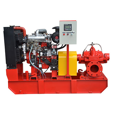XBC-S Single stage Split Case Diesel Engine Fire Pump