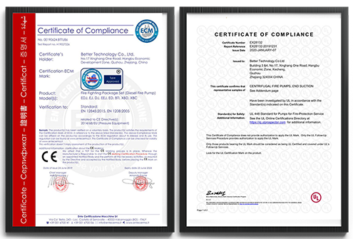 ZJBetter Certificates