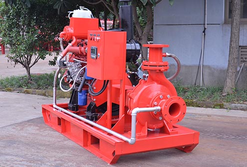 How do you test a diesel engine fire pump? & Diesel engine fire pump startup