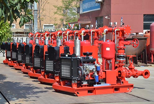 How to prevent the idling of fire pump and diesel engine fire pump during operation?