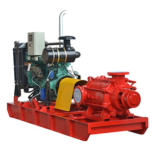 XBC-D diesel engine multistage fire pump