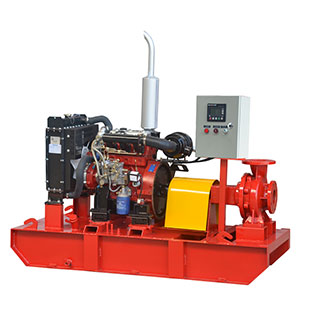 XBC-IS end suction diesel fire pump