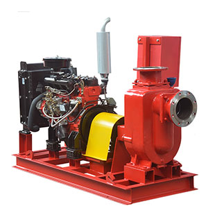 ZWC diesel engine driven self priming pump for irrigation