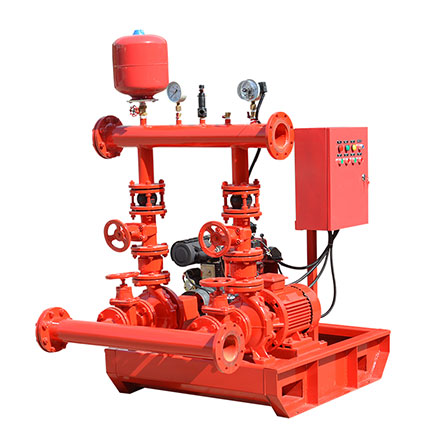 Small flow fire pump set