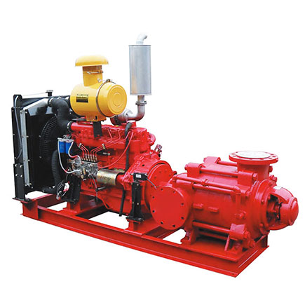 XBC-D diesel engine multistage fire pump