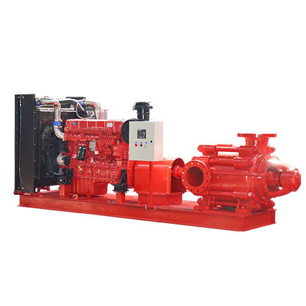 XBC-D diesel engine multistage fire pump