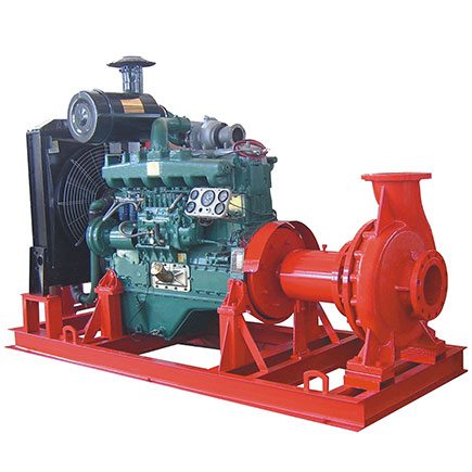 XBC-IS end suction diesel fire pump