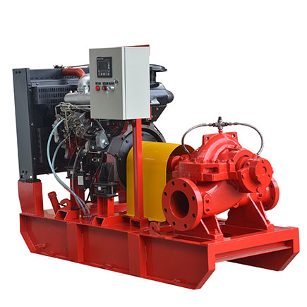 XBC-S Single stage Split Case Diesel Engine Fire Pump