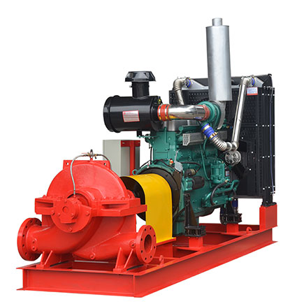 XBC-S Single stage Split Case Diesel Engine Fire Pump