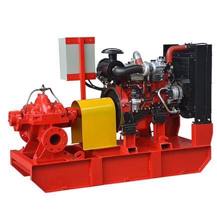 XBC-S Single stage Split Case Diesel Engine Fire Pump
