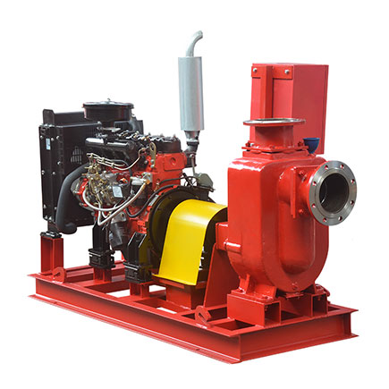 ZWC diesel engine driven self priming pump for irrigation