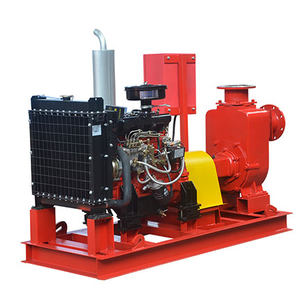 ZWC diesel engine driven self priming pump for irrigation